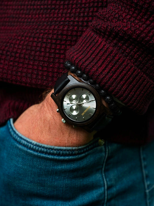 Montre en Bois Homme à Quartz - Sorbier