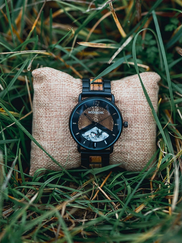 Montre en Bois Homme à Quartz - Spirée