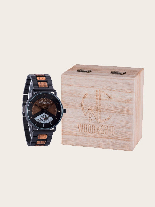 Montre en Bois Homme à Quartz - Spirée