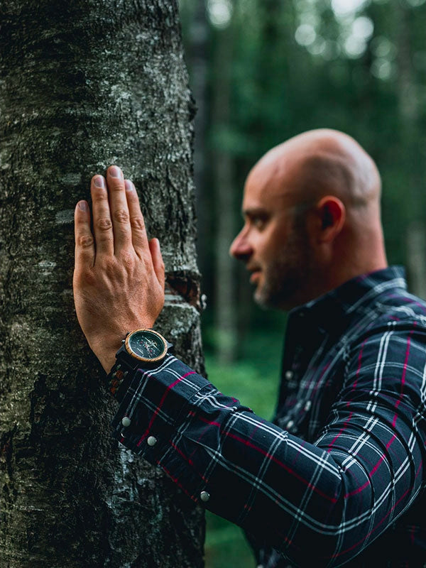 Montre en Bois Homme Mécanique - Ulmo