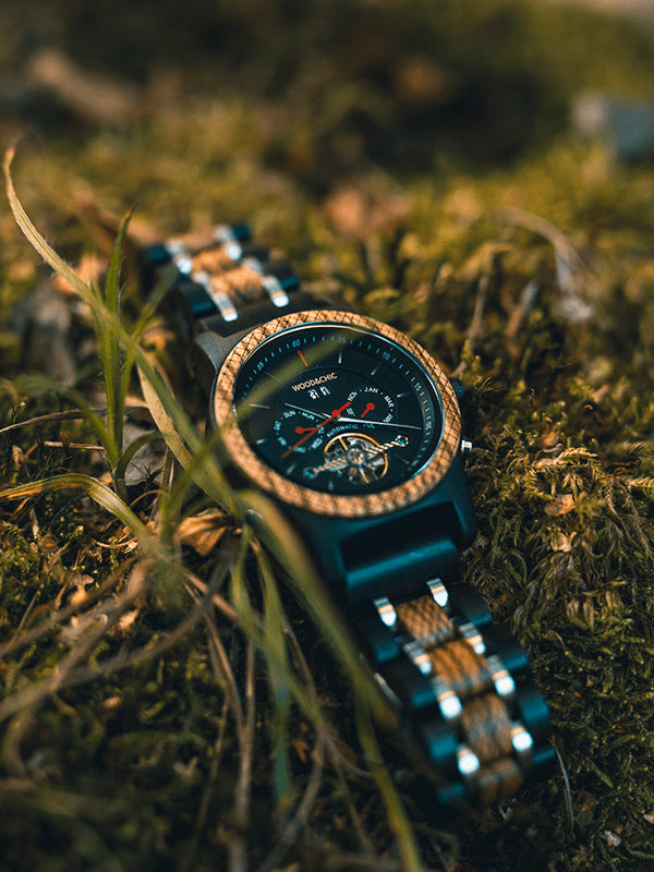 Montre en Bois Homme Mécanique - Ulmo