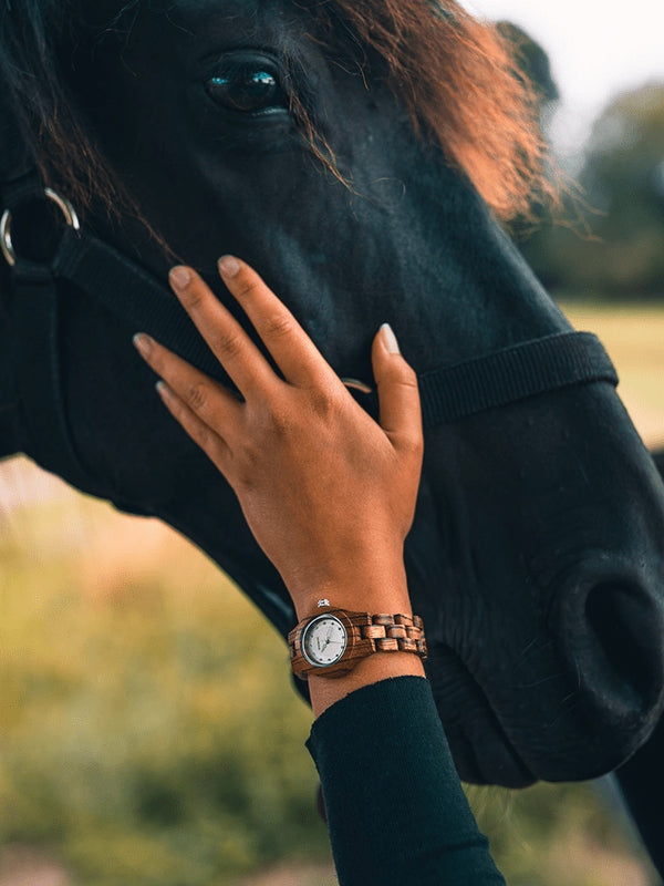 Montre en Bois Femme à Quartz - Yucca