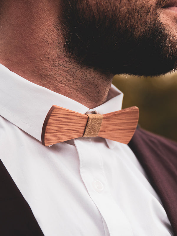 Noeud Papillon En Bois Homme - Akebie - Wood&Chic