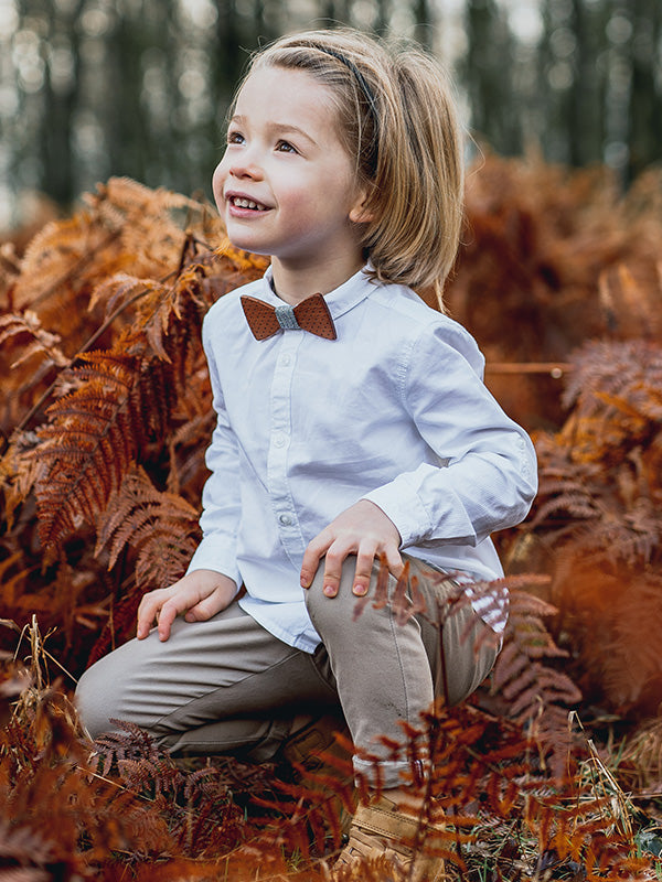 Noeud Papillon en Bois Enfant - Frêne - Wood&Chic