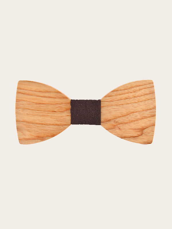 Noeud Papillon en Bois Homme - Griottier